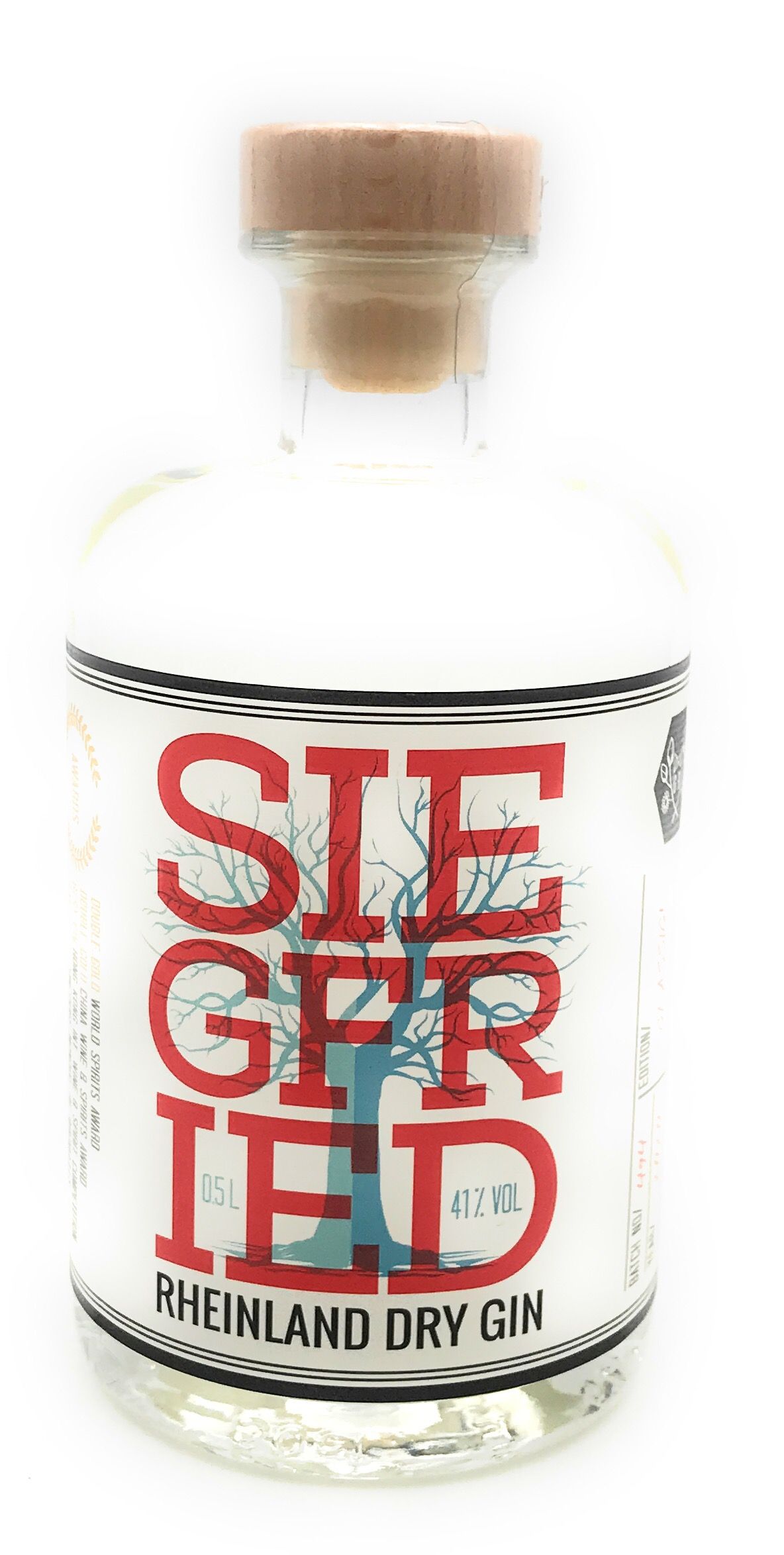 Lebensmittel :: Siegfried Rheinland Dry Gin 1x 0,5 l Alkohol 41% | Gin